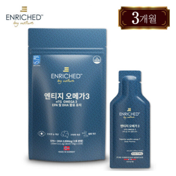 우주스토어,[가정의 달]쑨랩 1일 1포 마시는 엔티지 오메가3 90포 3개월분