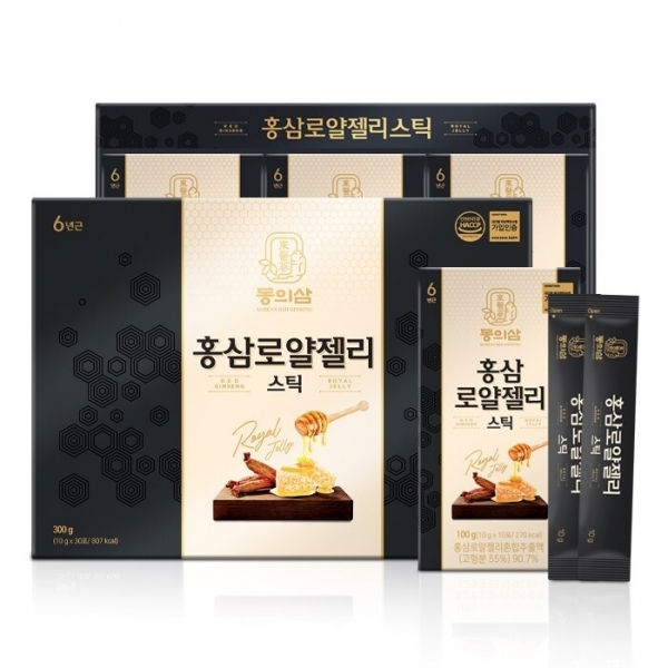 우주스토어,동의삼 홍삼로얄젤리스틱 30포 A0891