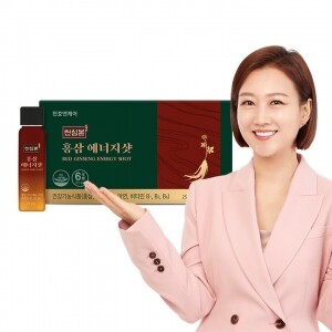 [가정의 달][1+1] 천호엔케어 홍삼에너지샷 25MLx5병(총 10병)