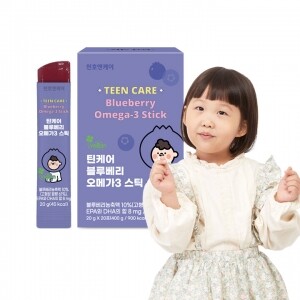 [가정의 달] 천호엔케어 틴케어 블루베리 오메가3 스틱 20gx20포