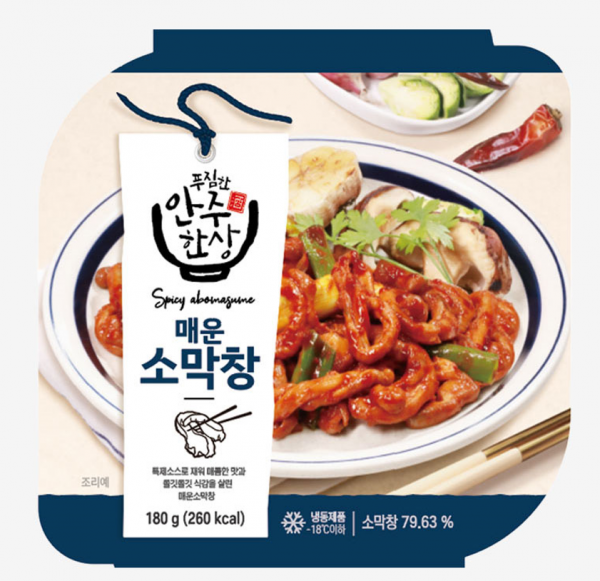우주스토어,[주말특가][앵콜특가] 잡내 NO 우리집이 소막창 맛집 소막창 180g x 6팩(마늘맛,매운맛)