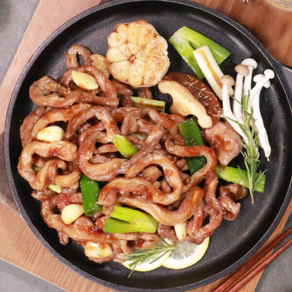우주스토어,[주말특가][앵콜특가] 잡내 NO 우리집이 소막창 맛집 소막창 180g x 6팩(마늘맛,매운맛)