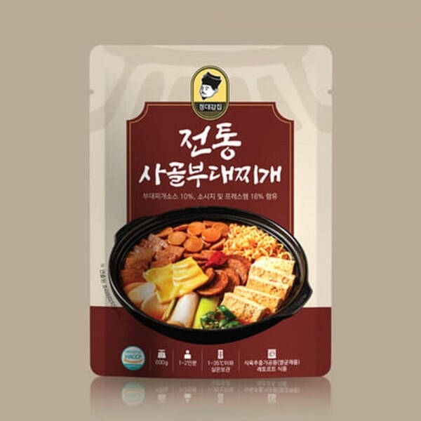 우주스토어,[우주특가] 정대감집 전통 사골부대찌개 600g 5팩