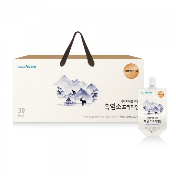 우주스토어,천호엔케어 흑염소 프리미엄 100MLx30팩