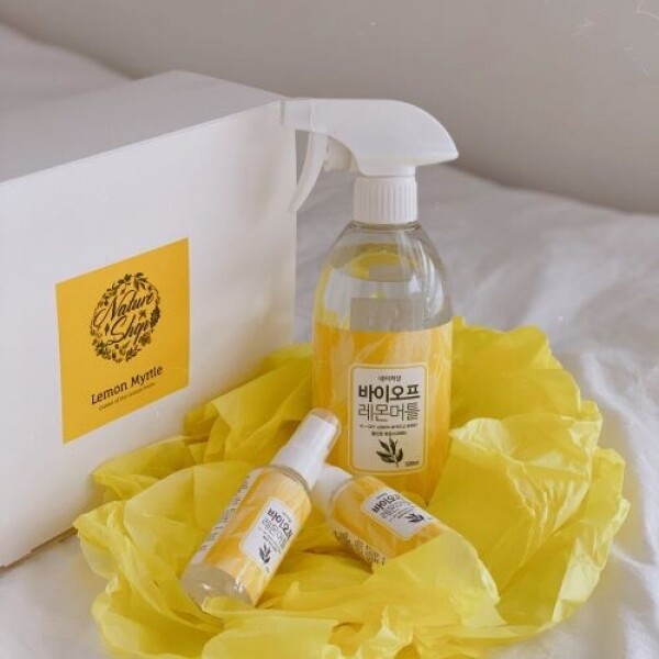 우주스토어,[5월 식품기획]네이처샵 바이오프 레몬머틀 항균스프레이 (500ml*2)선물세트+(50ml 증정)