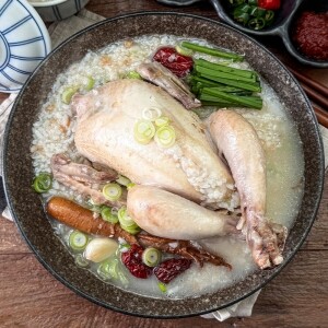 26년전통맛집 가마솥누룽지 수제 삼계탕1KGX3팩