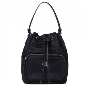 [TORY BURCH] 24SS 버지니아 버킷 토트/크로스백 블랙 134652 001