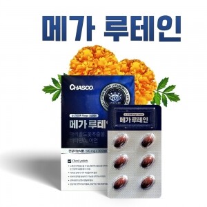 [차스코] 메가루테인 500mg x 30캡슐 (건강기능식품)