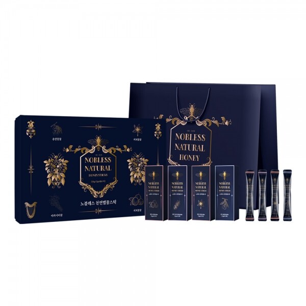 우주스토어,[가정의 달] 노블레스 천연벌꿀 스틱(12g x 28포)