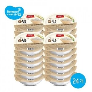 동원 양반 쌀만 넣어지은 밥 130g 24개