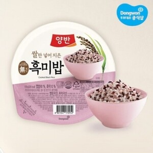 동원 양반 쌀만 넣어지은 흑미밥 130g 24개