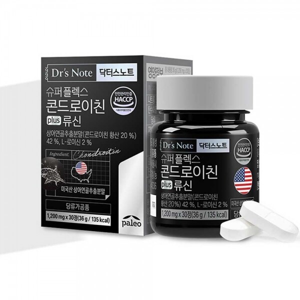 우주스토어,팔레오 닥터스노트 콘드로이친 류신 36g (1,200mg x 30정)