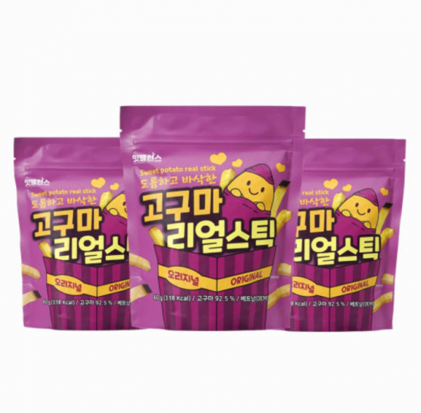 우주스토어,[잇밸런스] 고구마를 통째로 담아낸 고구마스틱 60g*20봉
